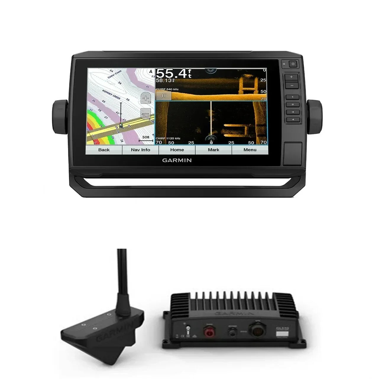 Panoptix LiveScope Ice Fishing Includes ECHOMAP Plus 93sv Sonar