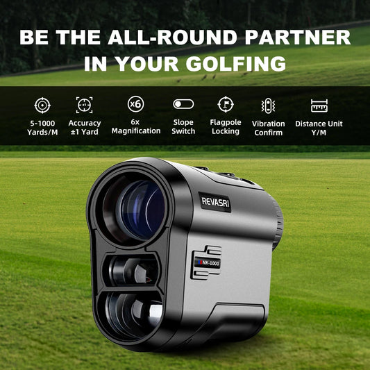 Rangefinder, 6x Magnification, Flag-Lock Vibration, and Slope-Compensated Distance Function