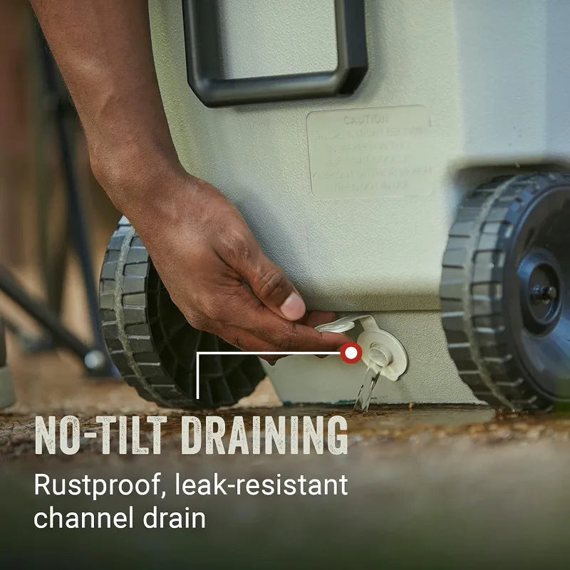 Insulated Portable Wheeled Cooler
