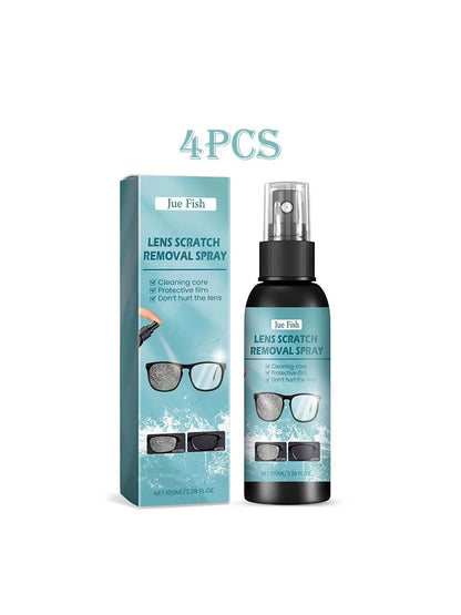 100ml Lens Scratch Removal Spray; Camera Screen Cleaner; Repair Glass Grinding Eyeglass; Cleaning Solution Spray