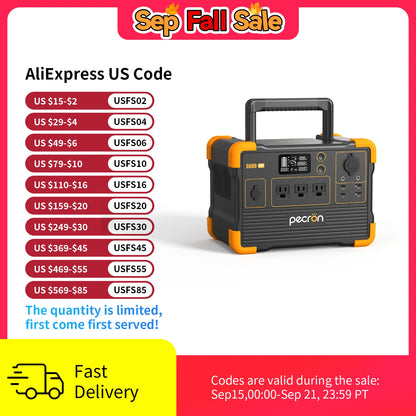 614 Wh Solar Generator Portable Power Station