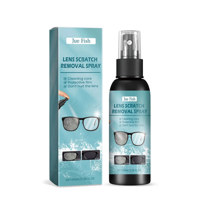 100ml Lens Scratch Removal Spray; Camera Screen Cleaner; Repair Glass Grinding Eyeglass; Cleaning Solution Spray