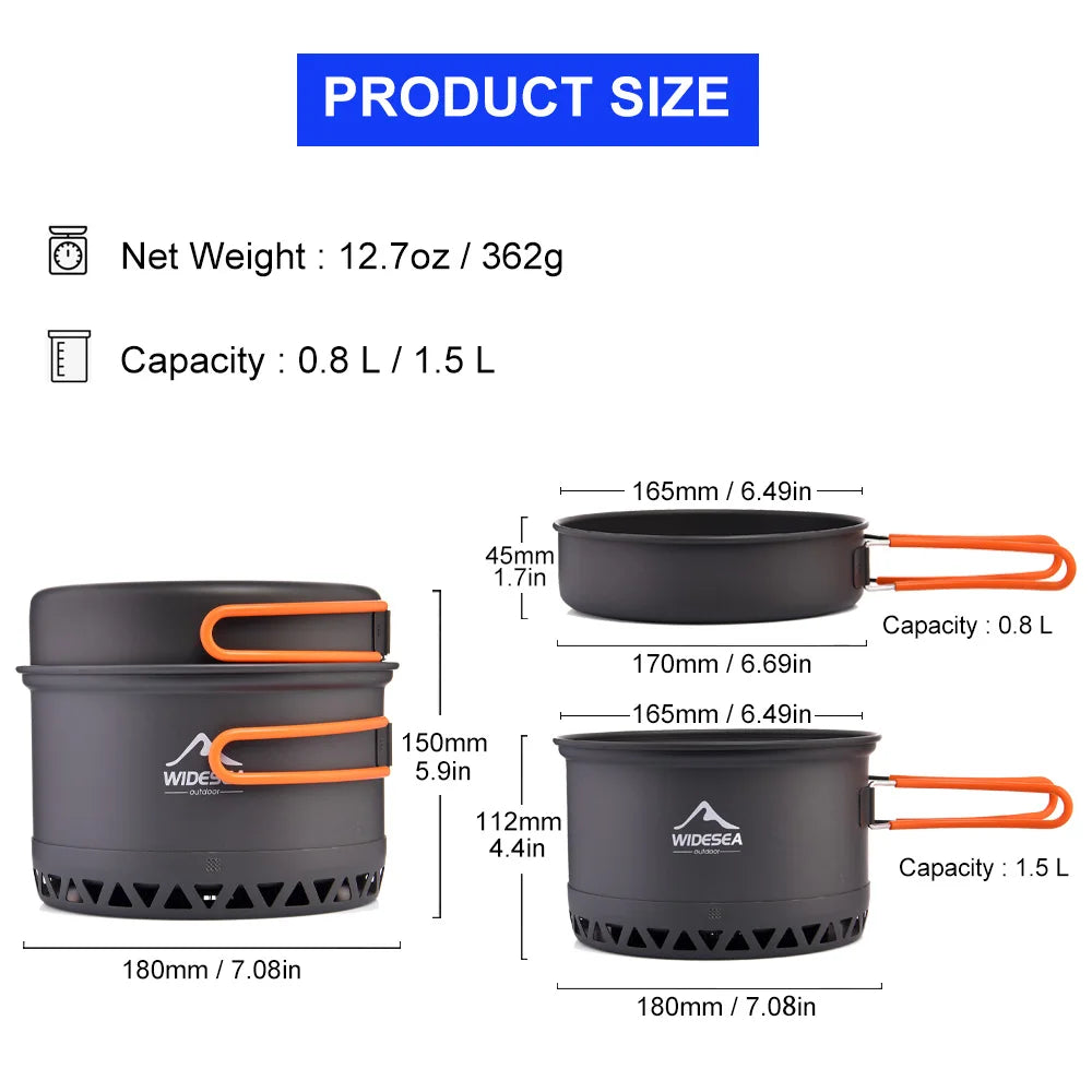 Outdoor Travel Camping/Hiking Cookware