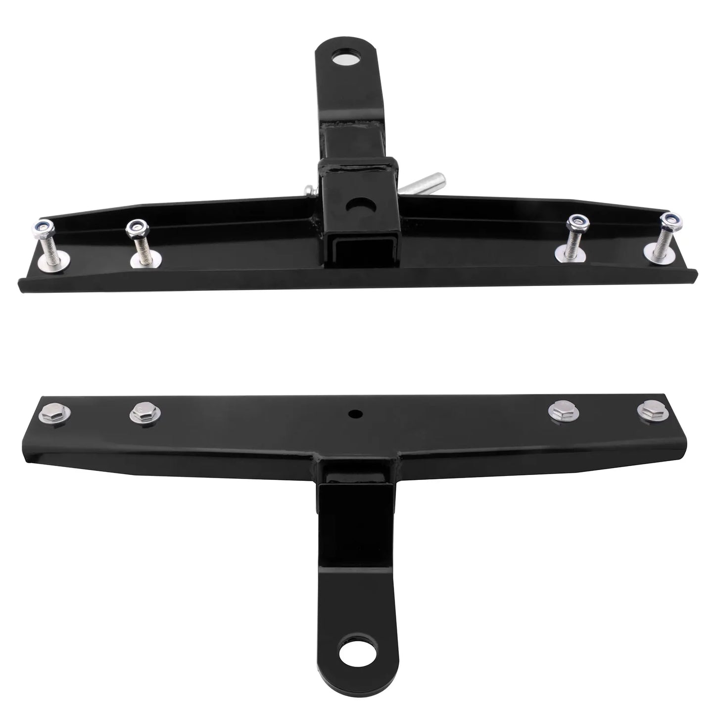 Roykaw Golf Cart Trailer Hitch w/ Bumper Receiver for EZGO TXT/Medalist 1994-up Gas & Electric Models, Sturdy and Easy Assembly