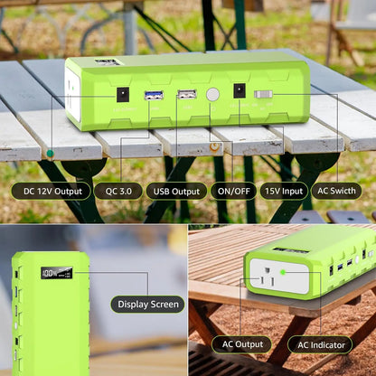 Portable Power Station 65W/110V External Battery Pack