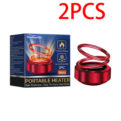 Portable Dynamic Molecular Heater Solar Powered Windshield Defroster