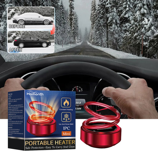 Portable Dynamic Molecular Heater Solar Powered Windshield Defroster