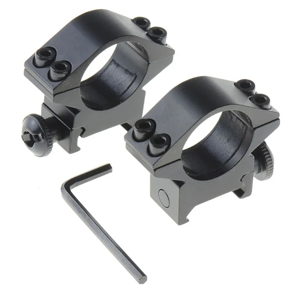 2Pcs Hunting Rifle Scope Mounts Ring