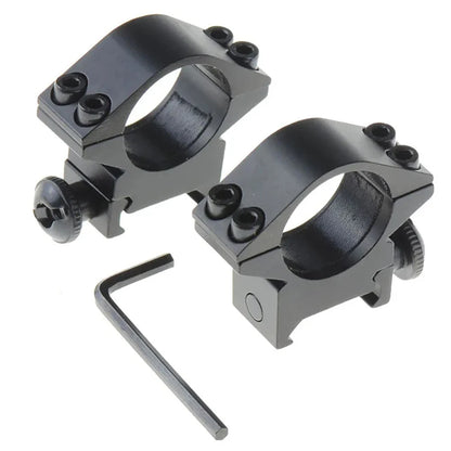 2Pcs Hunting Rifle Scope Mounts Ring