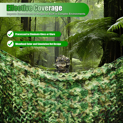 Lightweight & Foldable 8x8M Camouflage Net