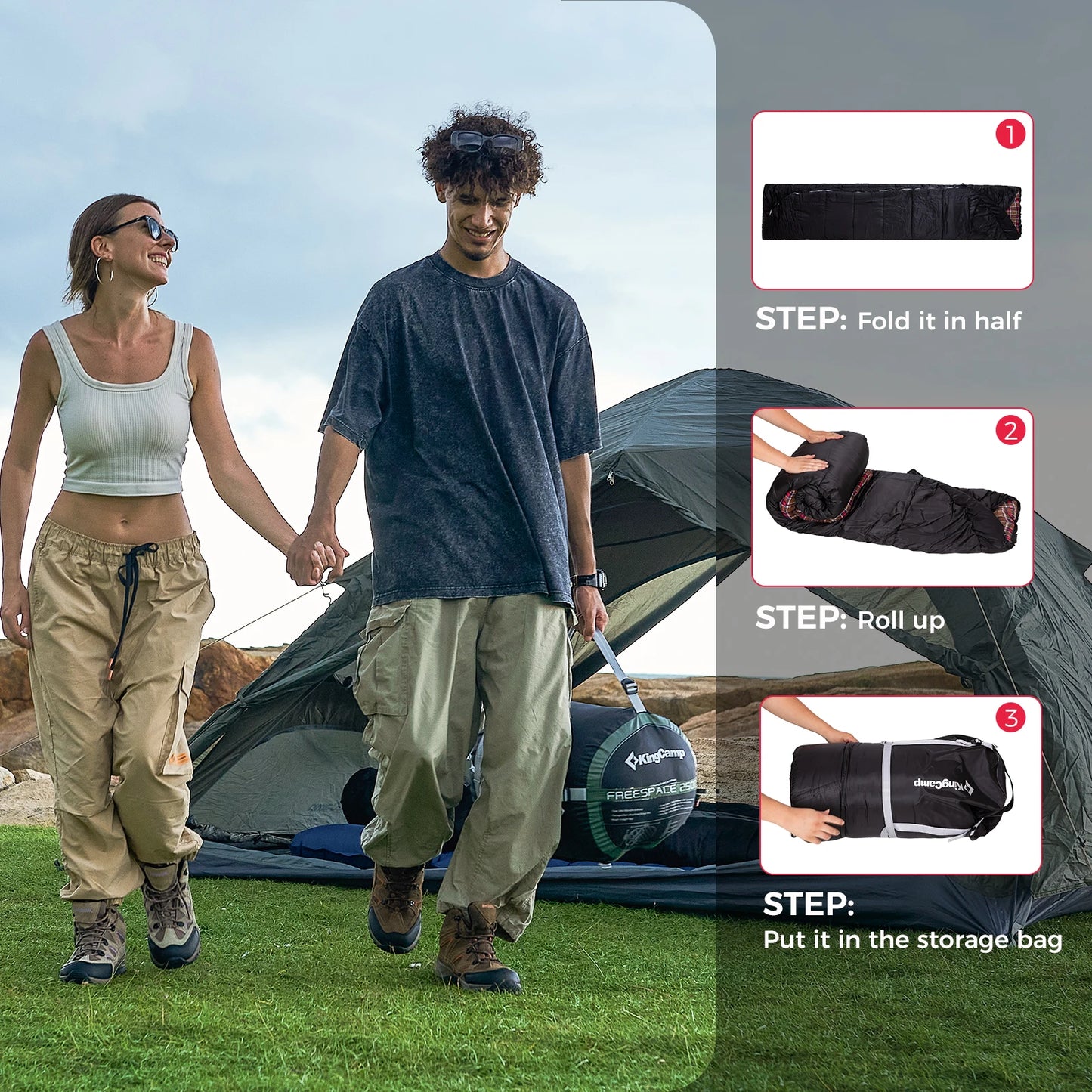 Double Sleeping Bag for Adults