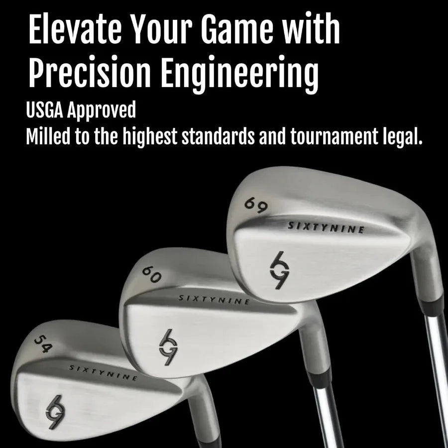 Wedge Set for Men or Women 54 60 Set with 35 Steel Shaft