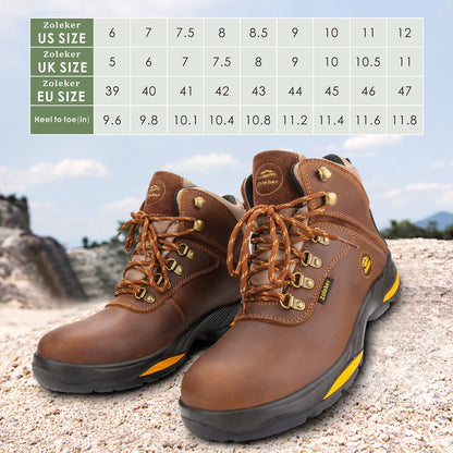 Slip Resistant Hike Boots for Men