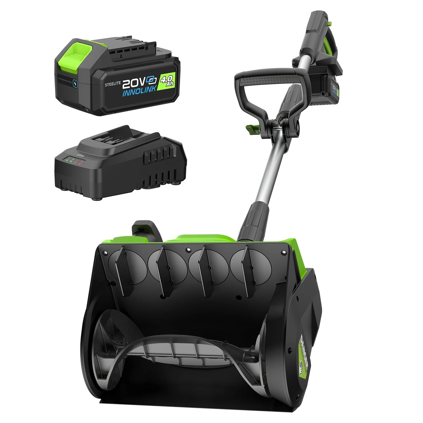 42V 20" Cordless Snow Blower – 850 Lbs/Min, Dual 4.0Ah Batteries & Charger Included – Effortless Snow Removal