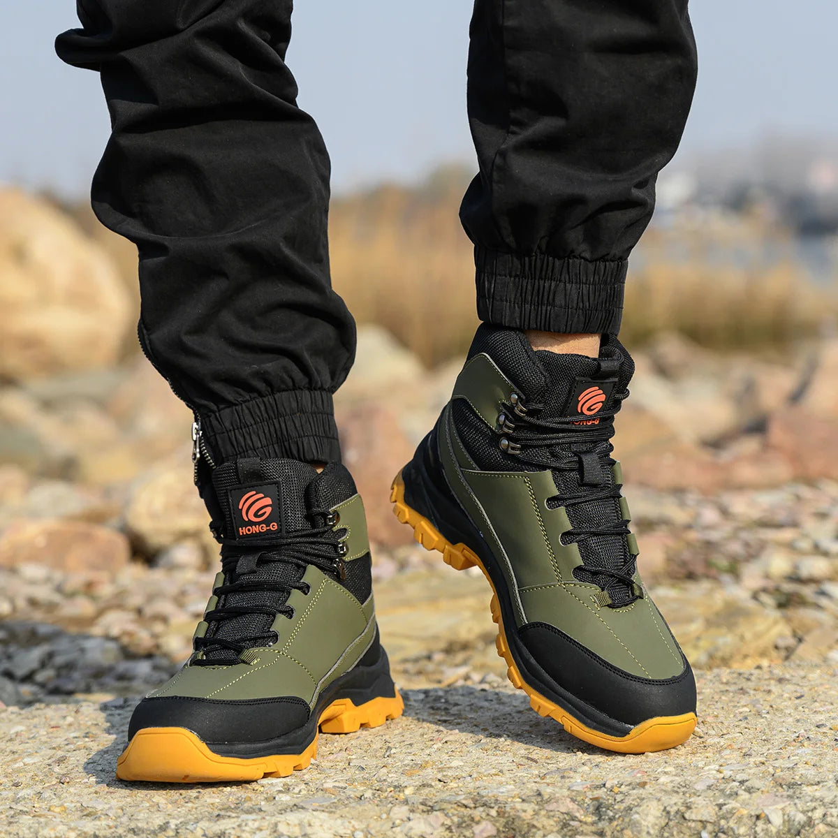 Protective Anti-Puncture Steel Toe  Boots