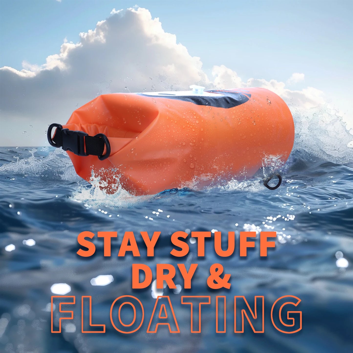 Solar/Battery Powered Waterproof Hiking Camping Backpack with Bluetooth Speaker, Big Capacity