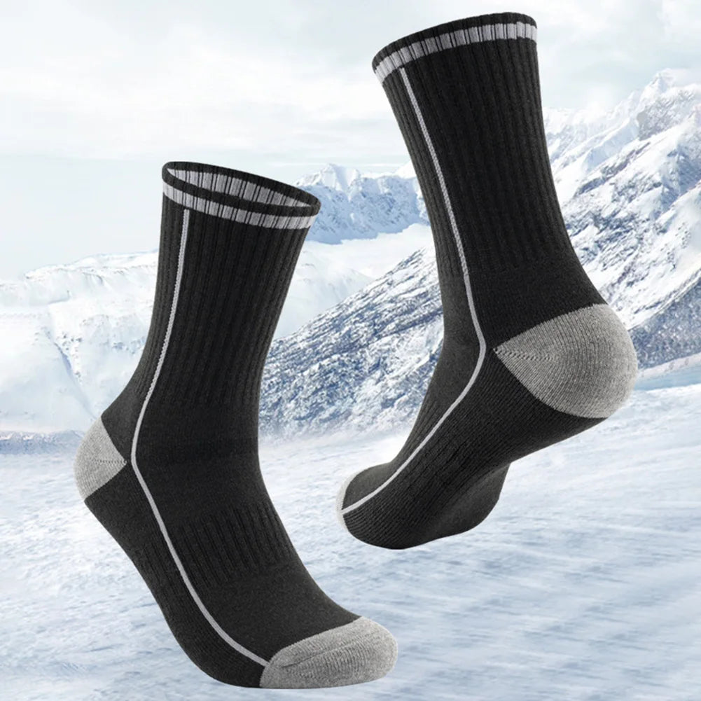 Wool Thermal Socks for Men Women Skiing Snowboarding Hiking