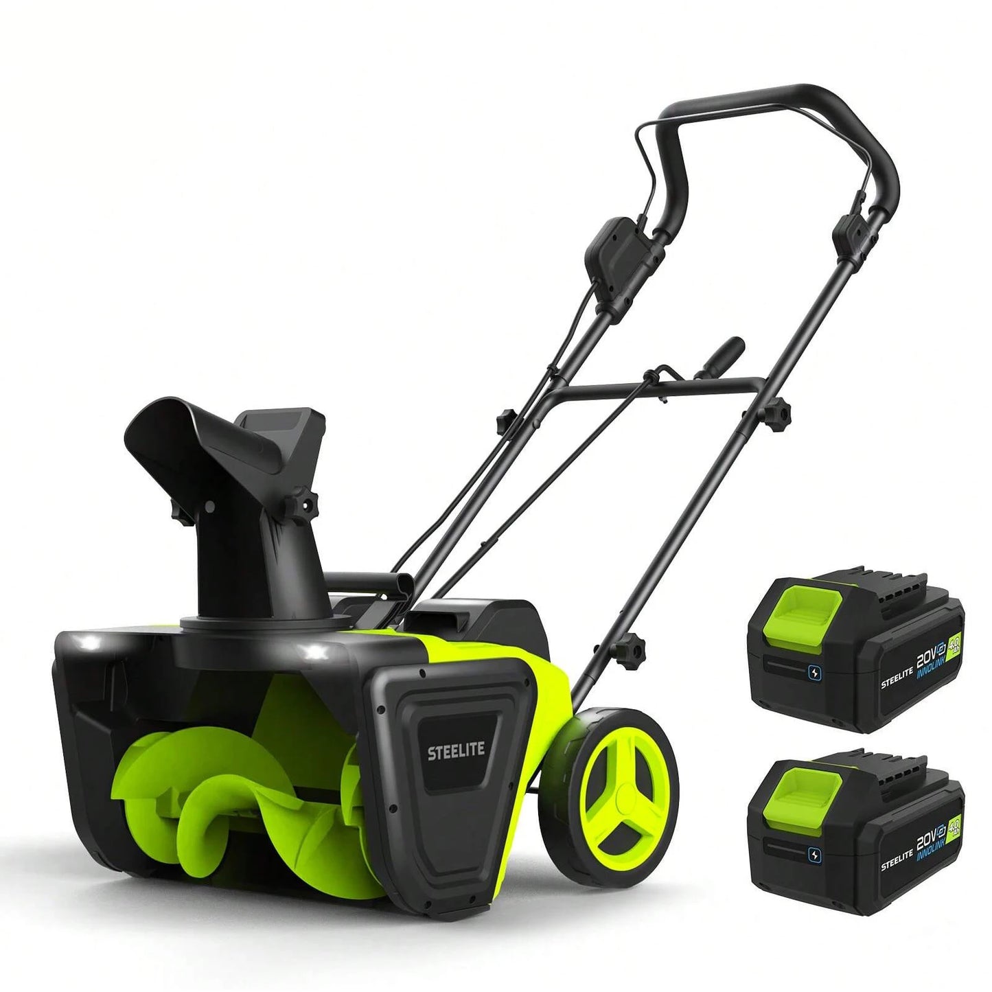 42V 20" Cordless Snow Blower – 850 Lbs/Min, Dual 4.0Ah Batteries & Charger Included – Effortless Snow Removal