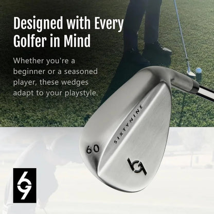 Wedge Set for Men or Women 54 60 Set with 35 Steel Shaft