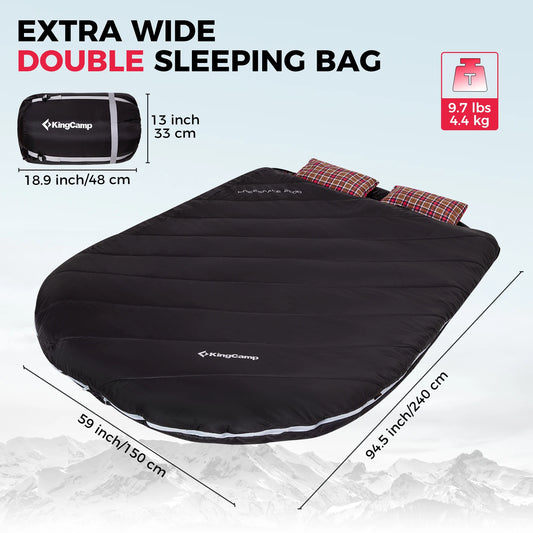 Double Sleeping Bag for Adults