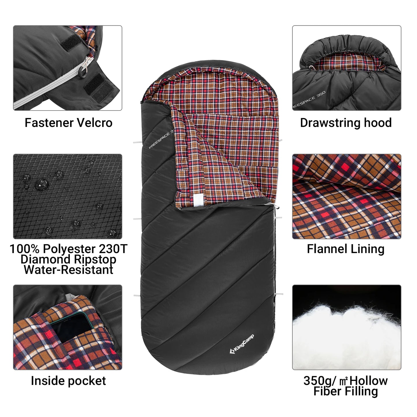 Cotton Sleeping Bag for Adults