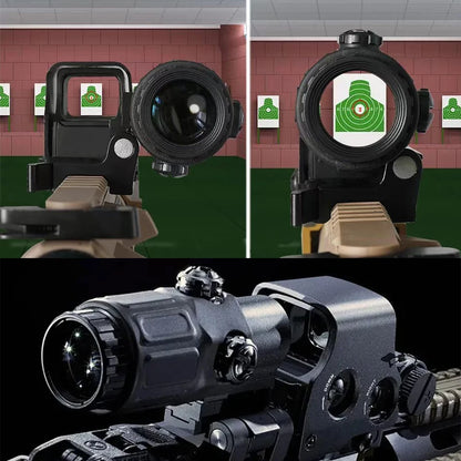 558+G43 Holographic Collimator Sight 558+G33/G45 Red Dot Optic Sight Hunting Gear W/20mm Rail Mounts&Quick Detach Lever