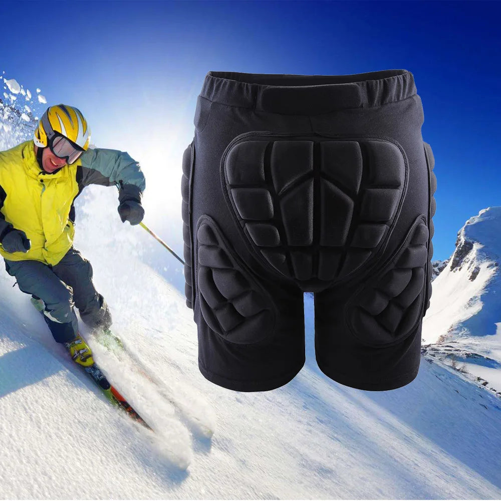 Skiing Skating Snowboard Protection Hip Padded Shorts and Knee Pads