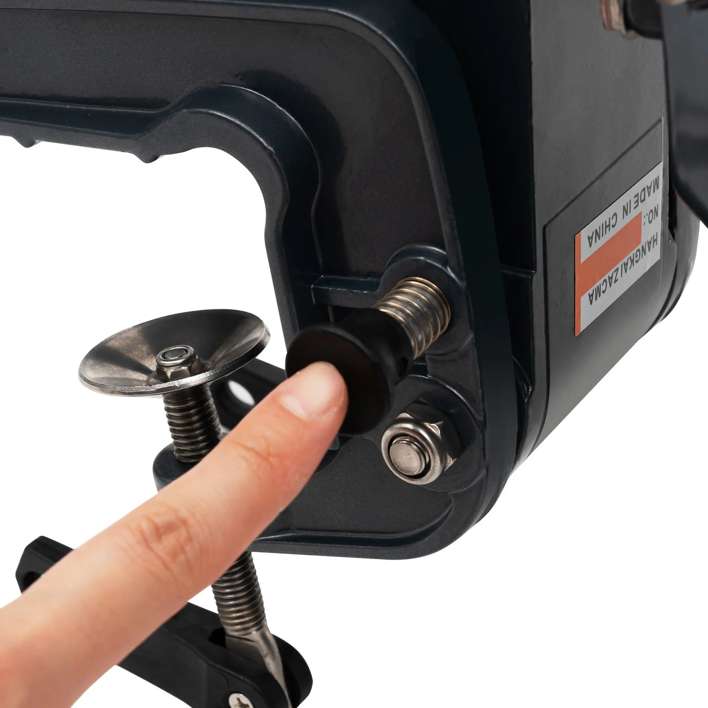 Portable 3.5HP Gasoline Outboard Motor with Adjustable Tilt and Anti-Vortex Plate