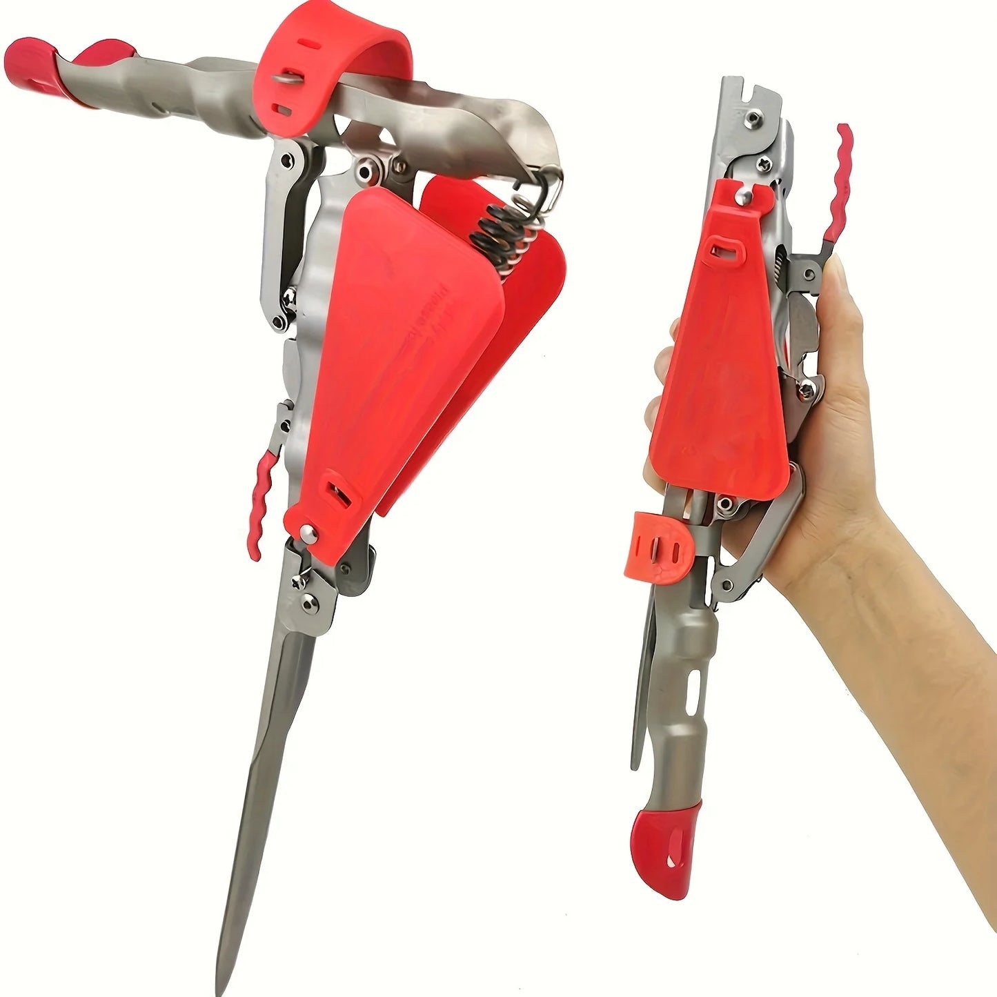 Automatic Spring Fishing Rod Holder 1 Pack, Fishing Rod Holder Automatic Spring flip Hook