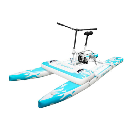Inflatable Water Bike / Pedal Boat / Pedal Kayak Water Bike and Easy to Drive