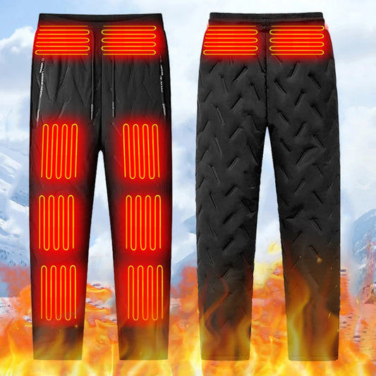 Unisex Heated Thermal Pants 10 Heating Zones 3 Temperature Modes