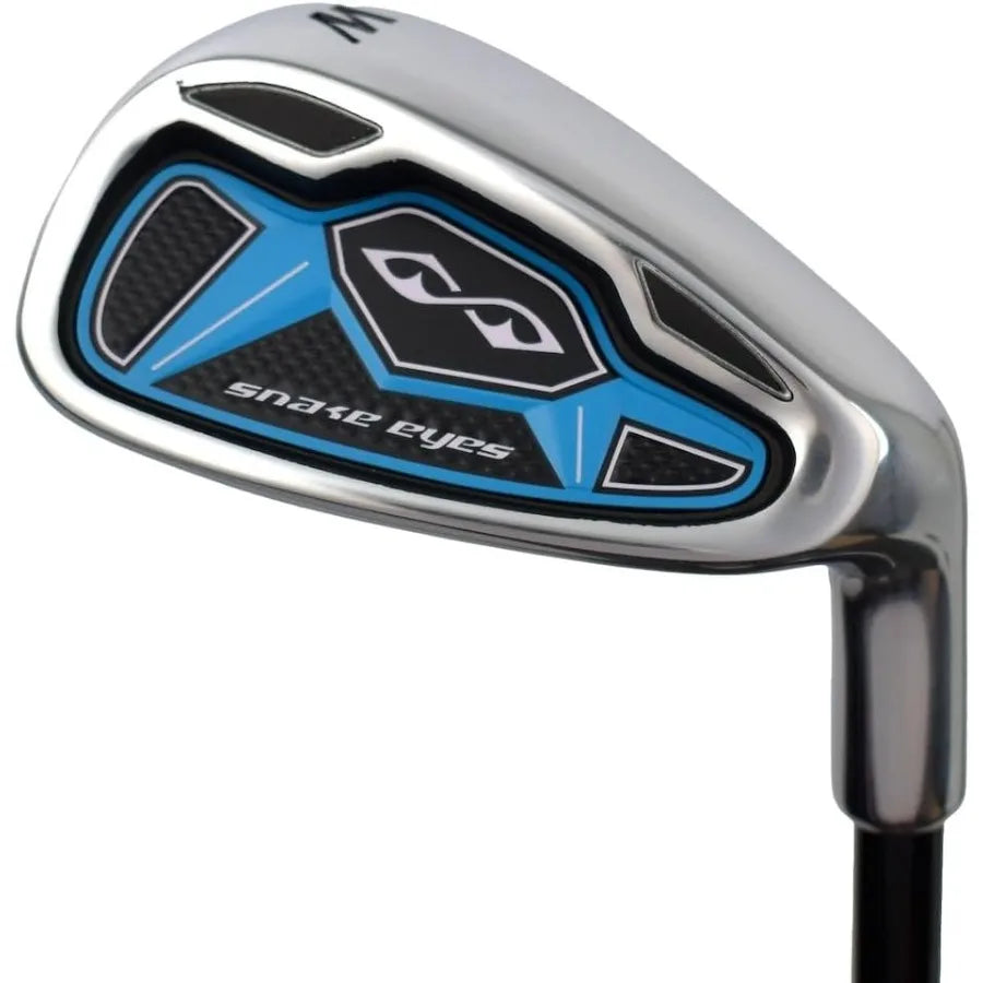 Complete 6-piece Left-Handed Golf Starter Kit  Set for Junior Boys