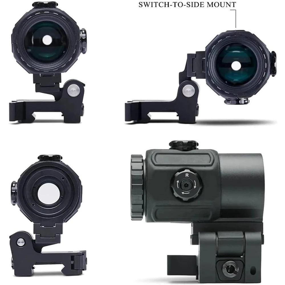 558+G43 Holographic Collimator Sight 558+G33/G45 Red Dot Optic Sight Hunting Gear W/20mm Rail Mounts&Quick Detach Lever