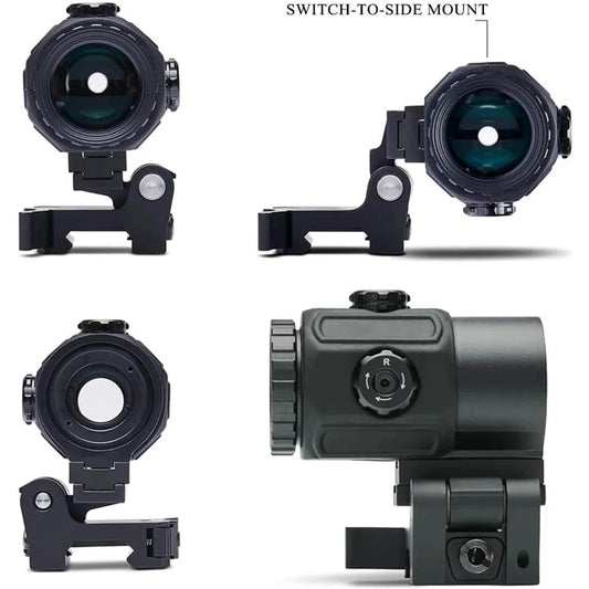 558+G43 Holographic Collimator Sight 558+G33/G45 Red Dot Optic Sight Hunting Gear W/20mm Rail Mounts&Quick Detach Lever