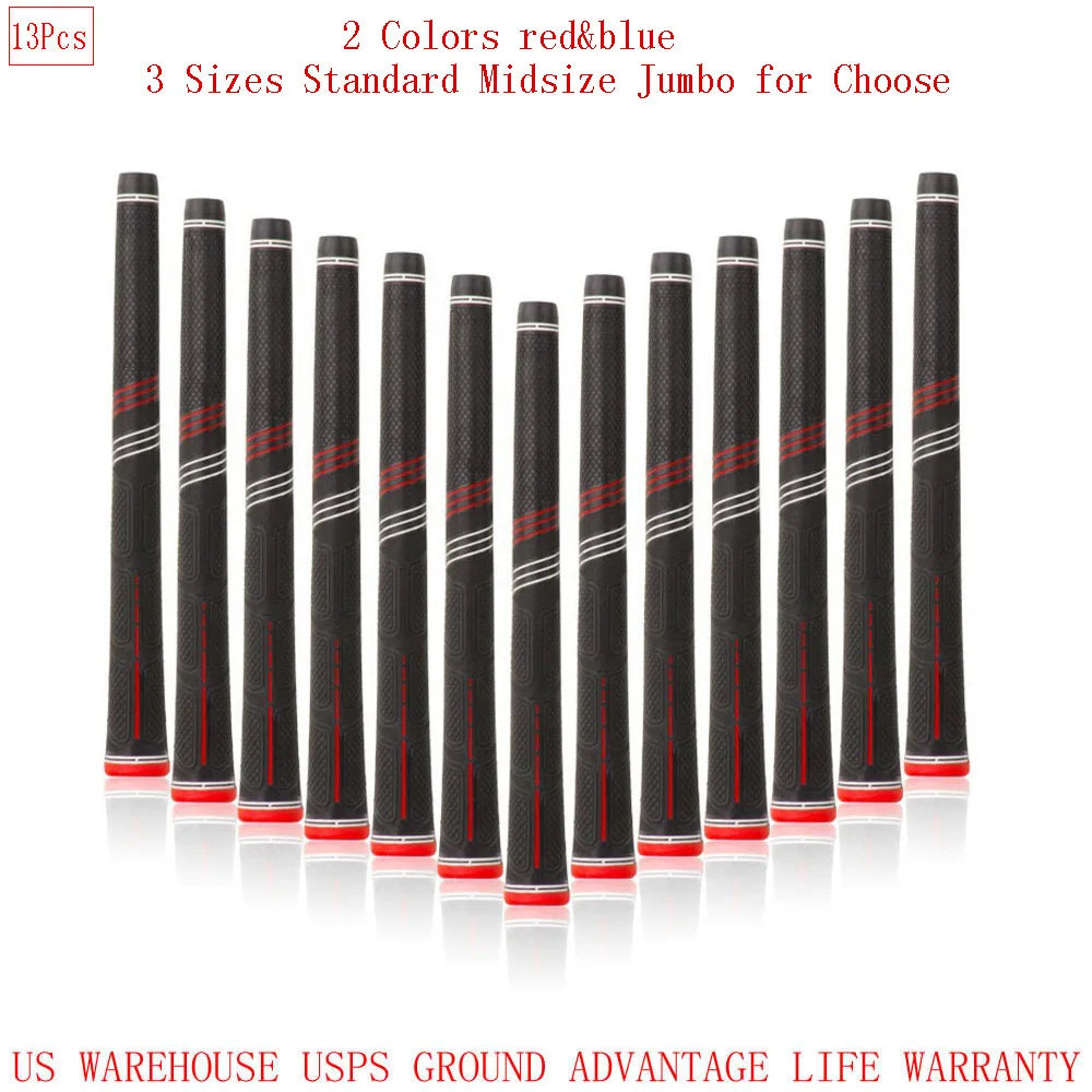 13PCs CP2 Anti-Slip Pro Wrap Golf Club Grip