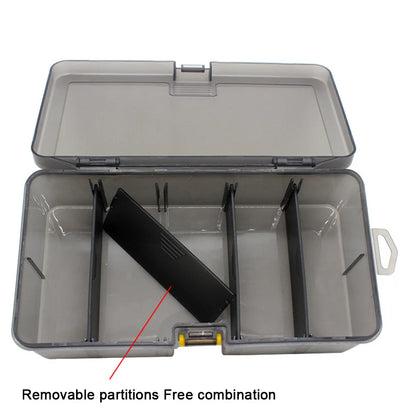 Portable Plastic Lure Tackle Box