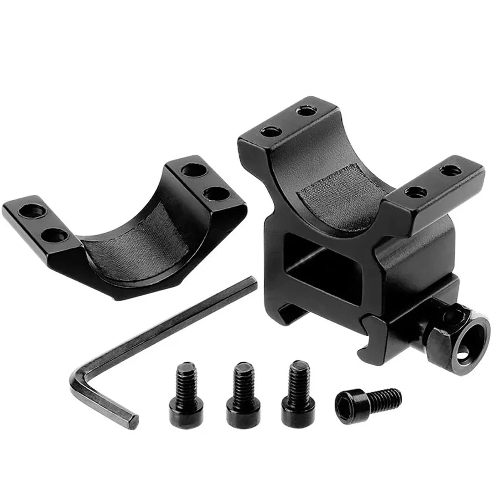 2Pcs Hunting Rifle Scope Mounts Ring