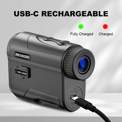 Rangefinder, 6x Magnification, Flag-Lock Vibration, and Slope-Compensated Distance Function
