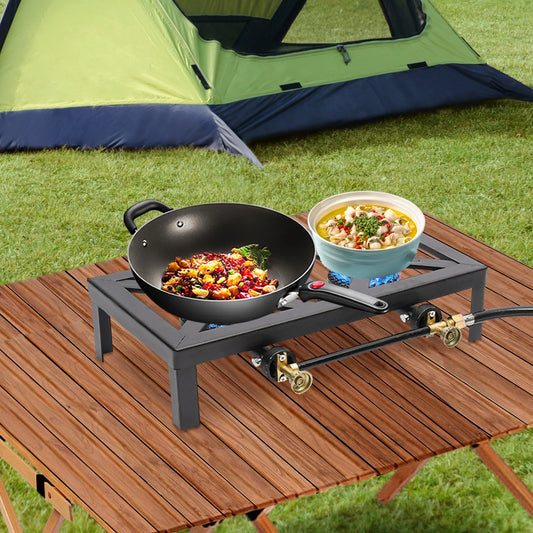 Portable Double Burner Propane Stove