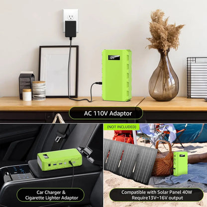 Portable Power Station 65W/110V External Battery Pack