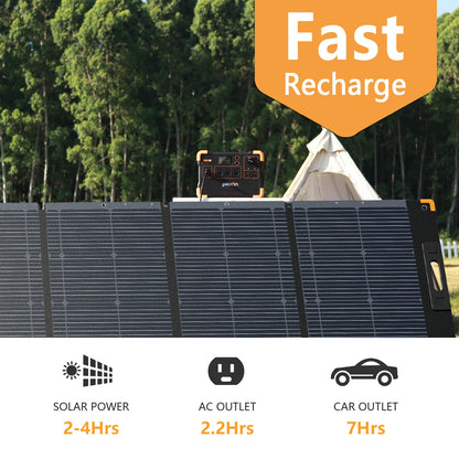 614 Wh Solar Generator Portable Power Station