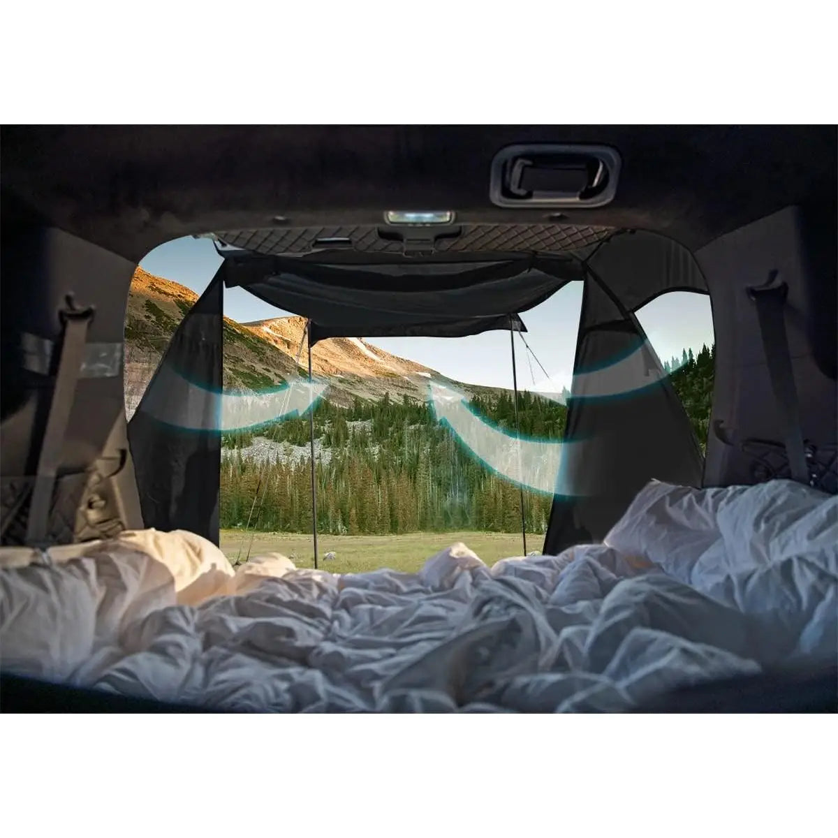 SUV Car Tailgate Tent for Camping,