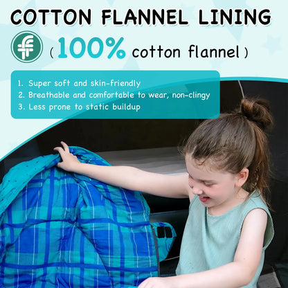 Children's Cotton Sleeping Bag Multi-functional