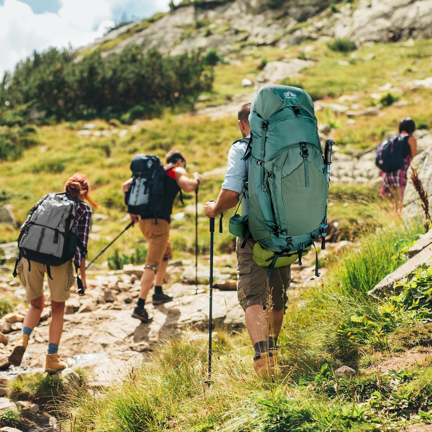 Hiking Backpack- Internal Frame; Fits both Men&Women Ultralight