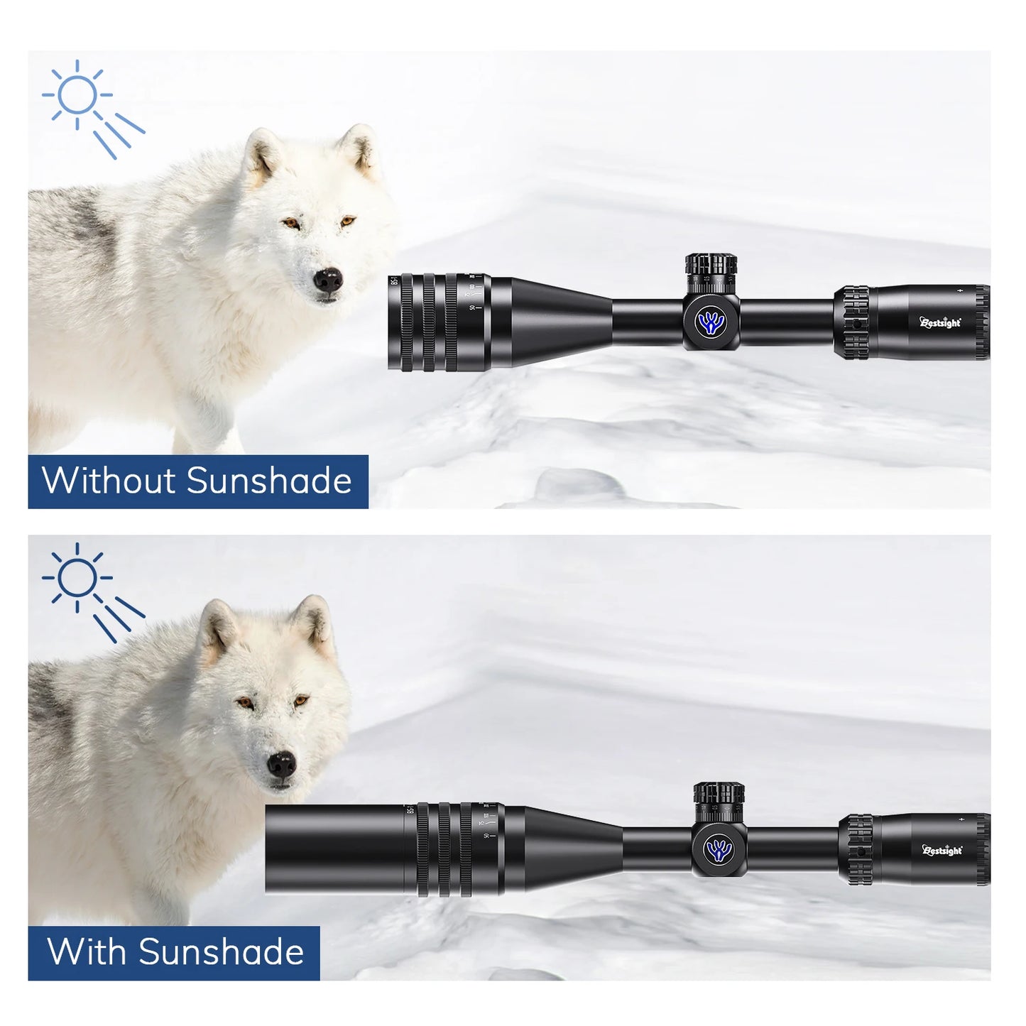 4-16x44 AOE Riflescope Hunting Scopes