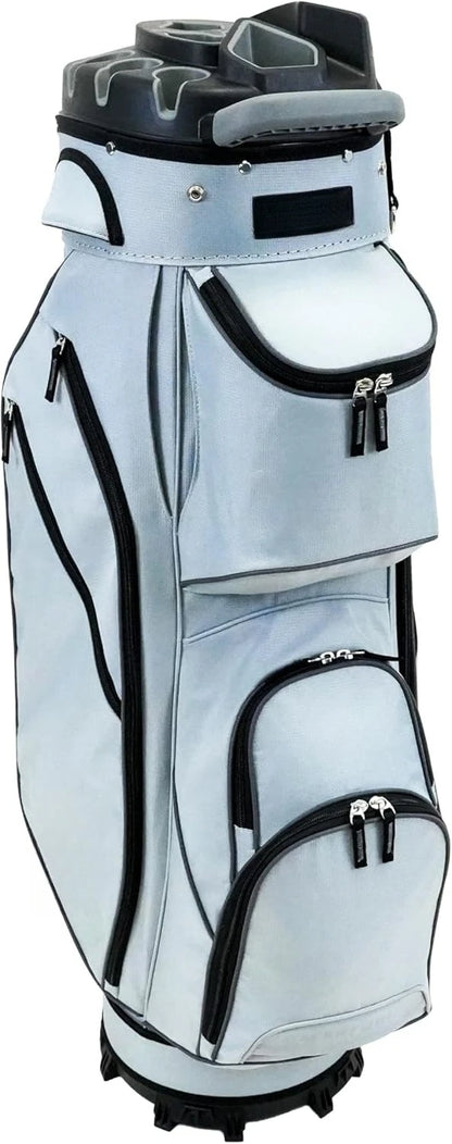 ZZZ Vault Golf Cart Bag - Quiet-Lock 14 Way Club Divider