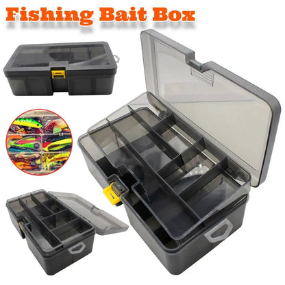 Portable Plastic Lure Tackle Box