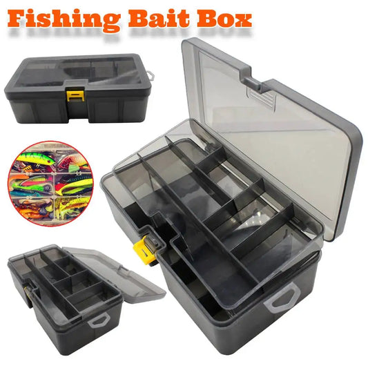 Portable Plastic Lure Tackle Box