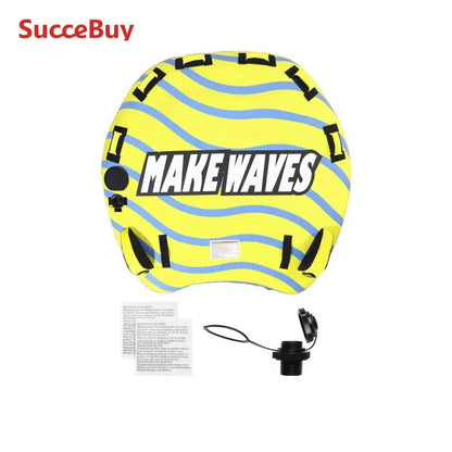 Towable Tube with Bumper Fins