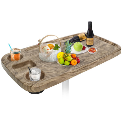 Removable Boat Table, 34X18 inch Rectangular Boat Table, Waterproof and Anti-Aging
